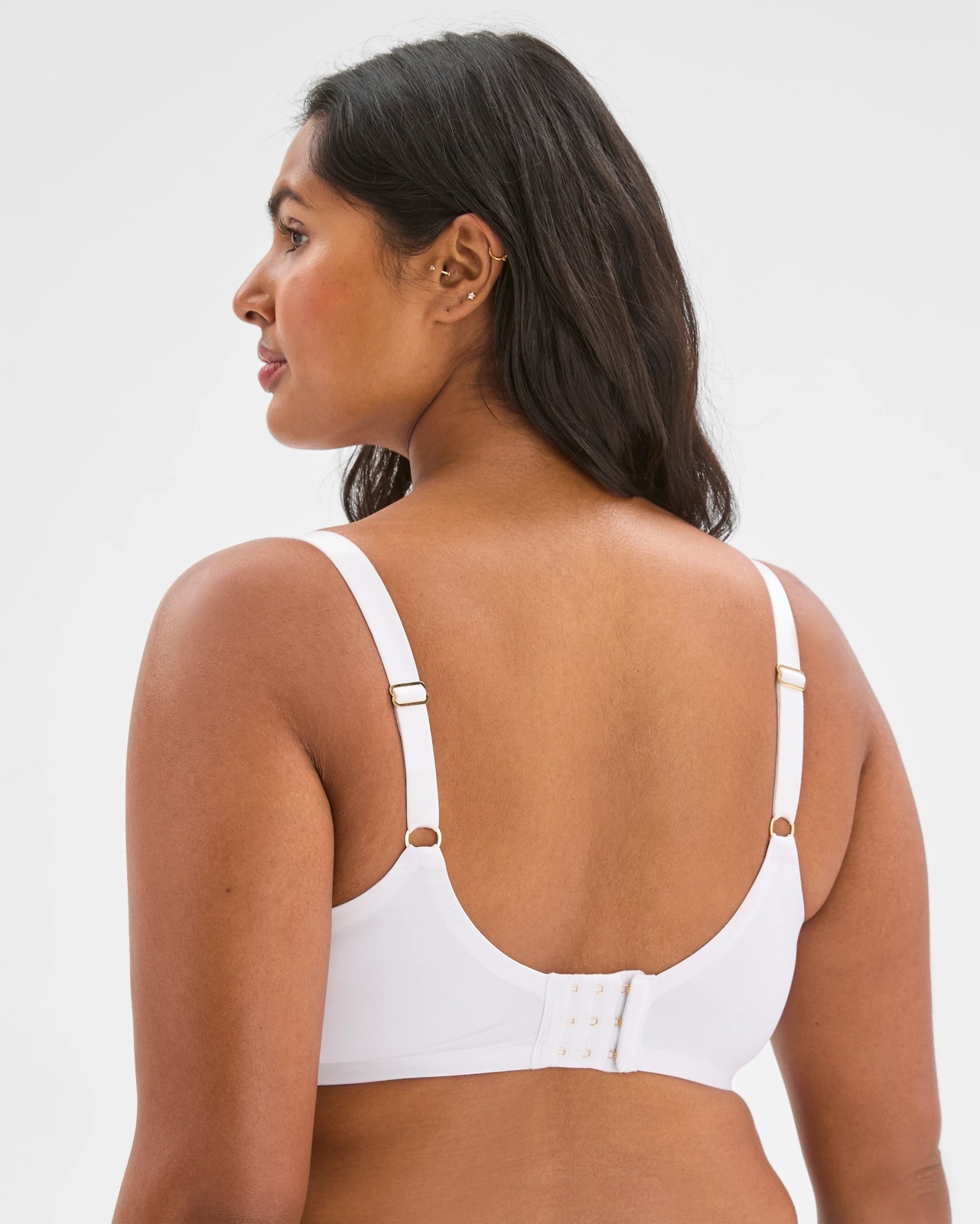 Jenna Minimiser Lace Underwire Bra - White 4 of 4