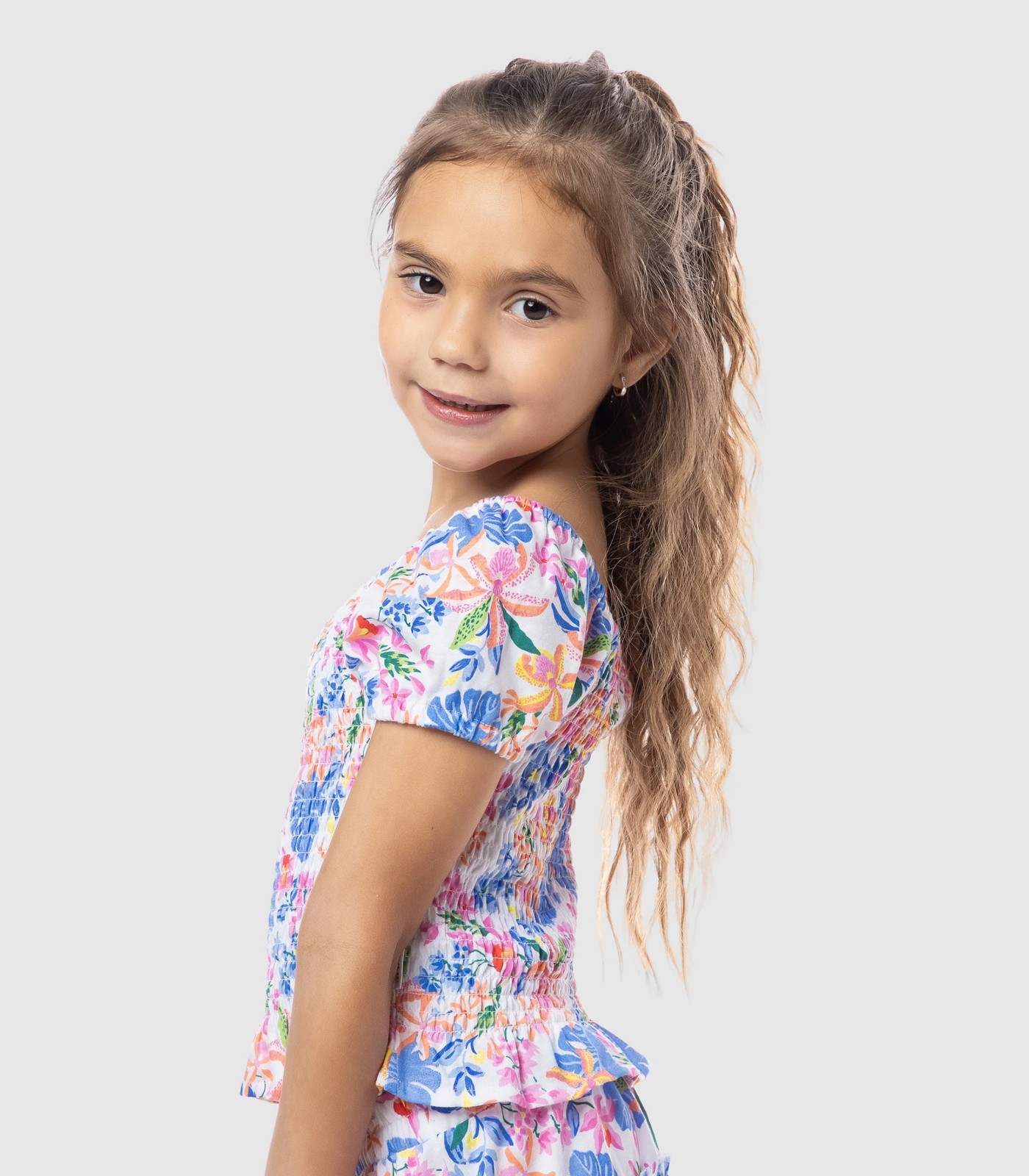 Piping Hot Floral Top 2 of 3