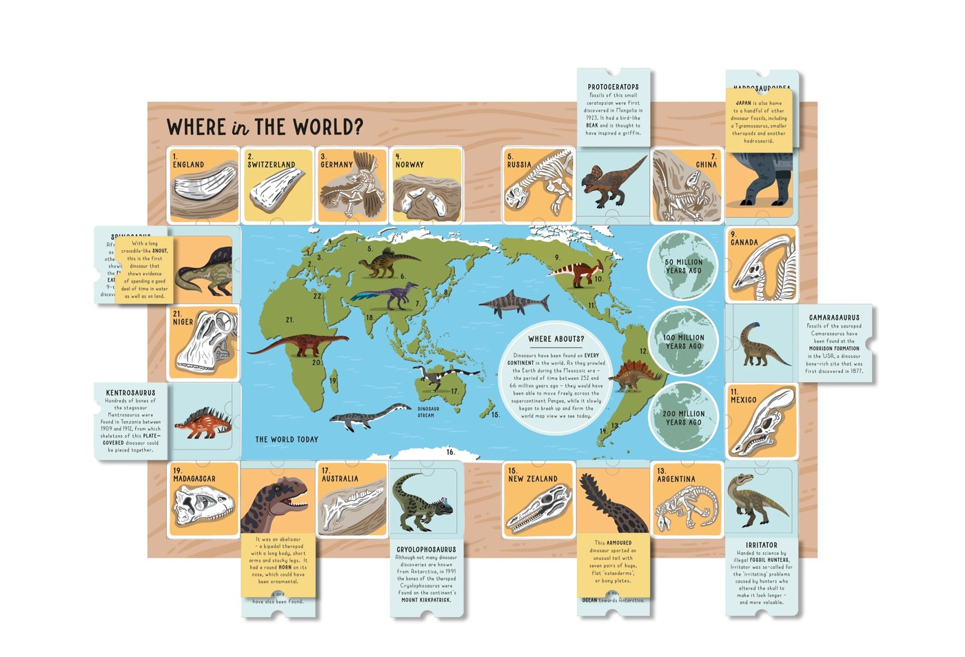 Lift-the-Flap Encyclopaedia of Dinosaurs: 200 Flaps to Explore - Book 3 of 4