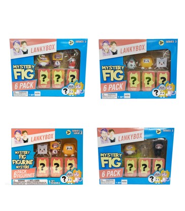 LankyBox Mystery Figures 6 Pack