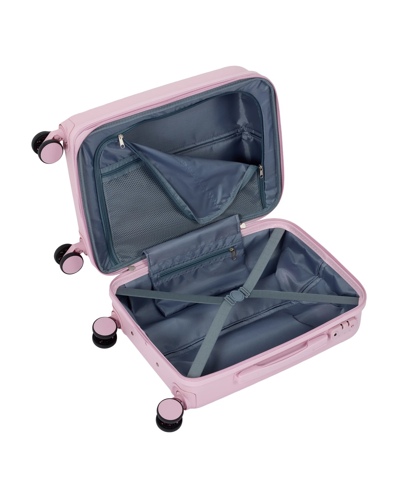 47cm Albany Hard Case 4 Wheels, Blush - Anko 3 of 6