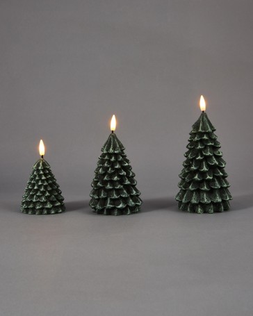 Anko Christmas Tree LED Candle Set