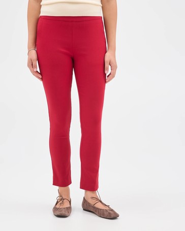 Preview Carrie Bengaline Skinny Ankle Length Pants