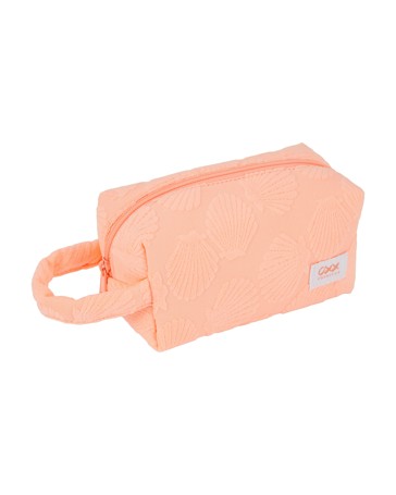 OXX Cosmetics Makeup Bag, Small - Coral