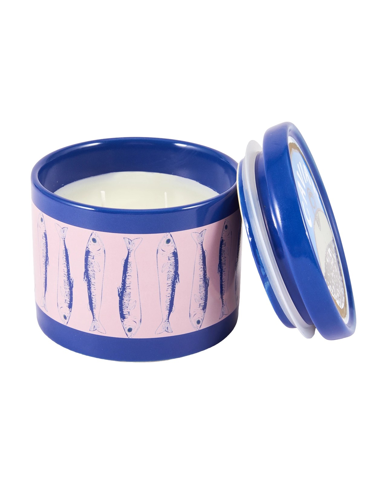 Anko Caviar Tin Ceramic Candle 5 of 6