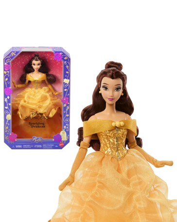 Disney Princess Sparkling Princess Series Belle Fashion Doll
