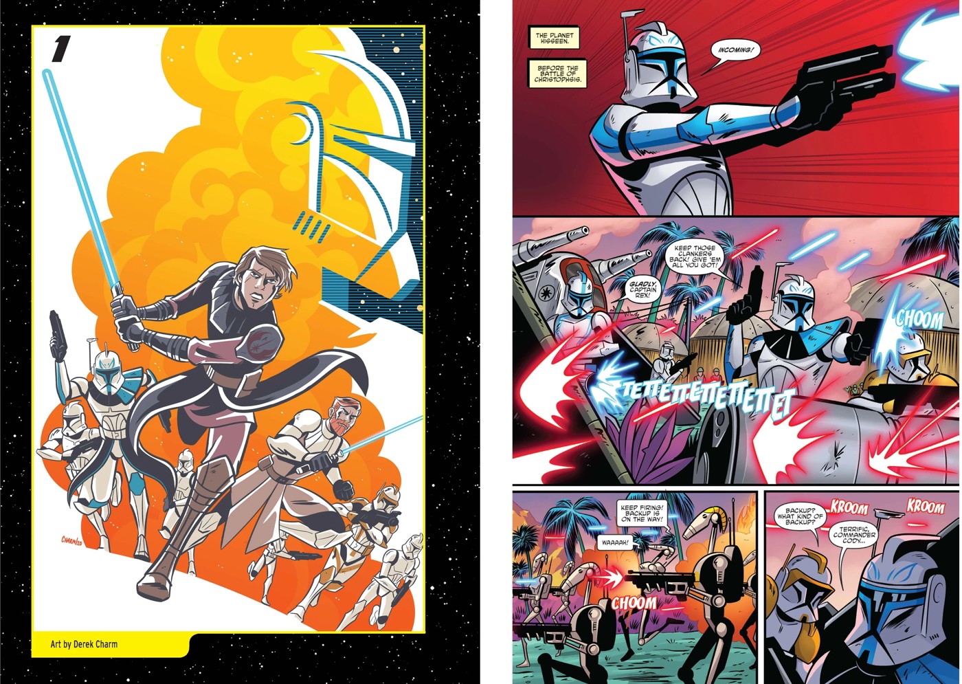 Disney Star Wars Adventures: The Clone Wars Battle Tales Graphic Novel - Book 3 of 6