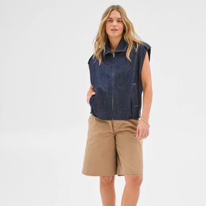 Denim Utility Vest - Lily Loves product image