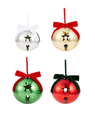 Anko Large Christmas Bell - Assorted