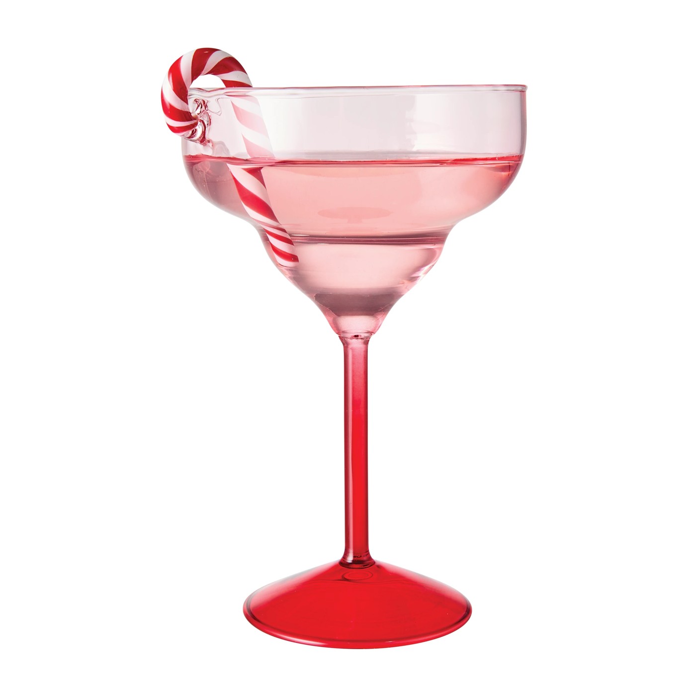 Anko Candy Cane Margarita Glasses 3 of 6
