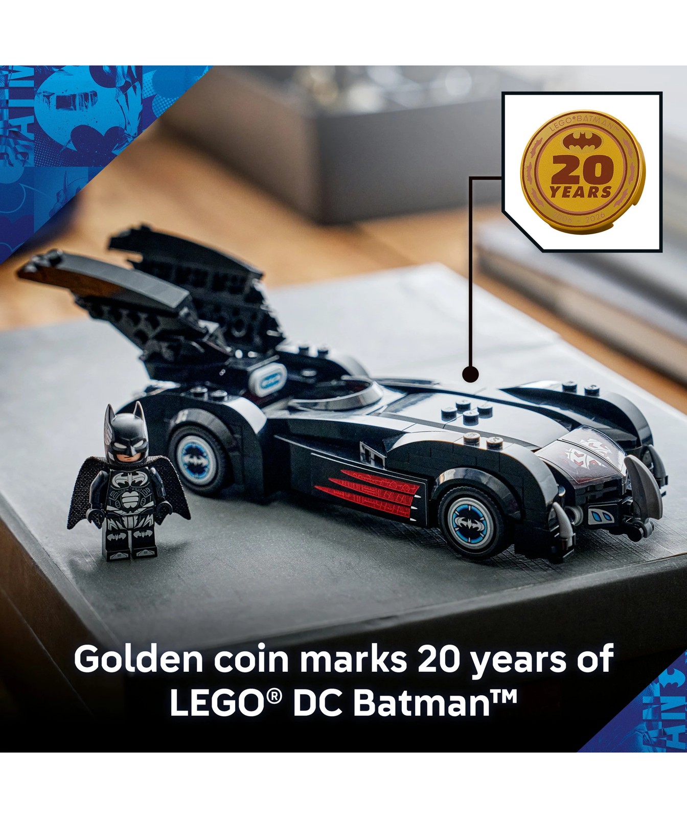 LEGO® Super Heroes Batman & Robin™ Batmobile™ 76333 5 of 6