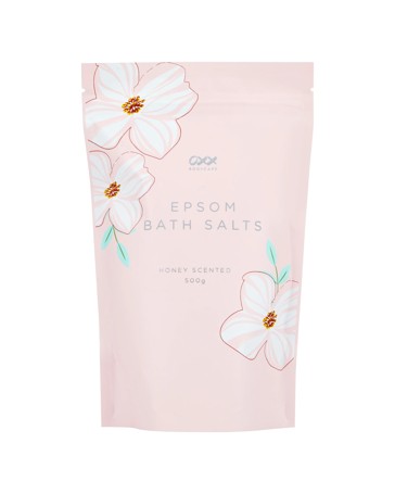 OXX Bodycare Epsom Body Salts 500g - Honey Scented