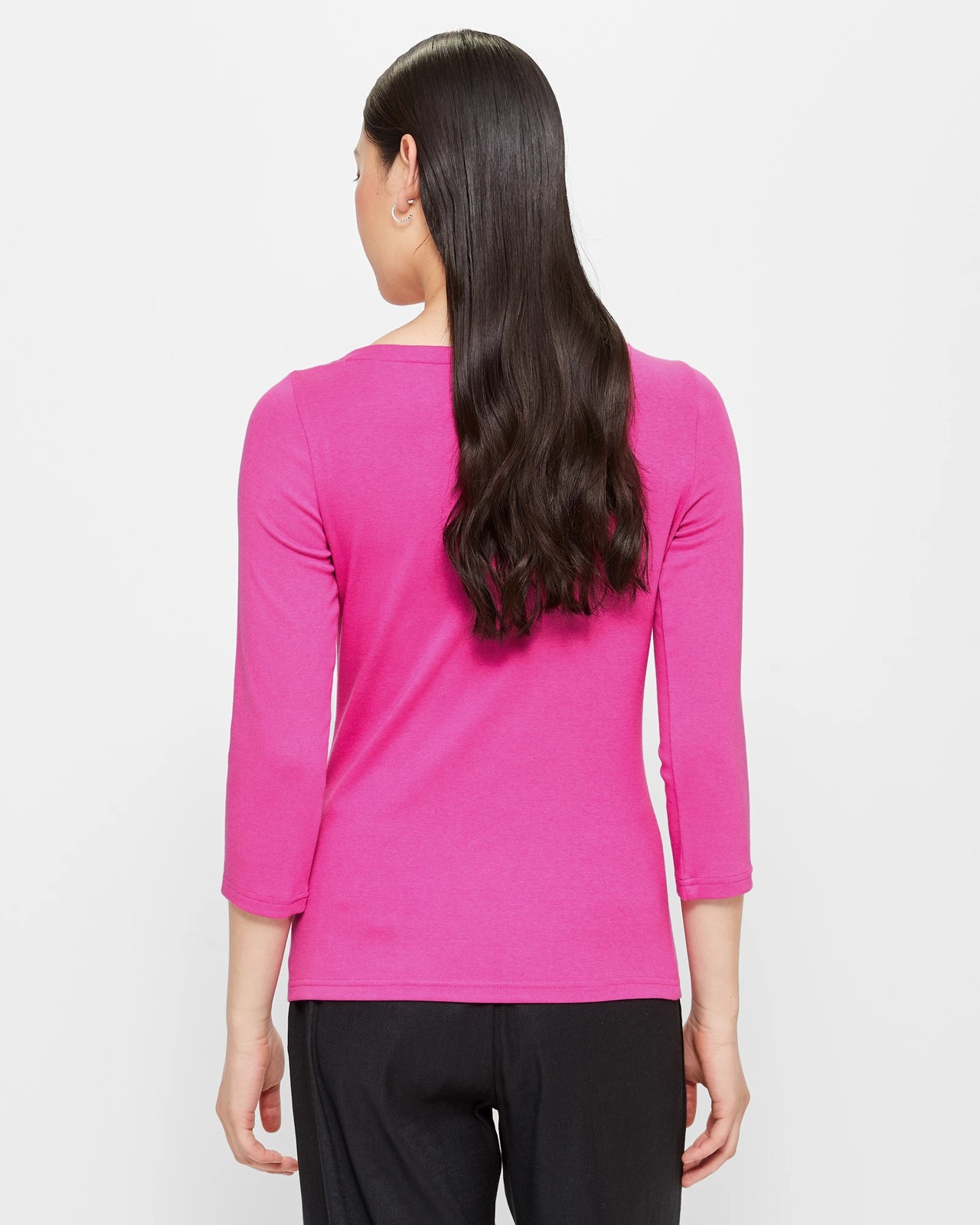 Isabel Boat Neck Top - Preview 4 of 5
