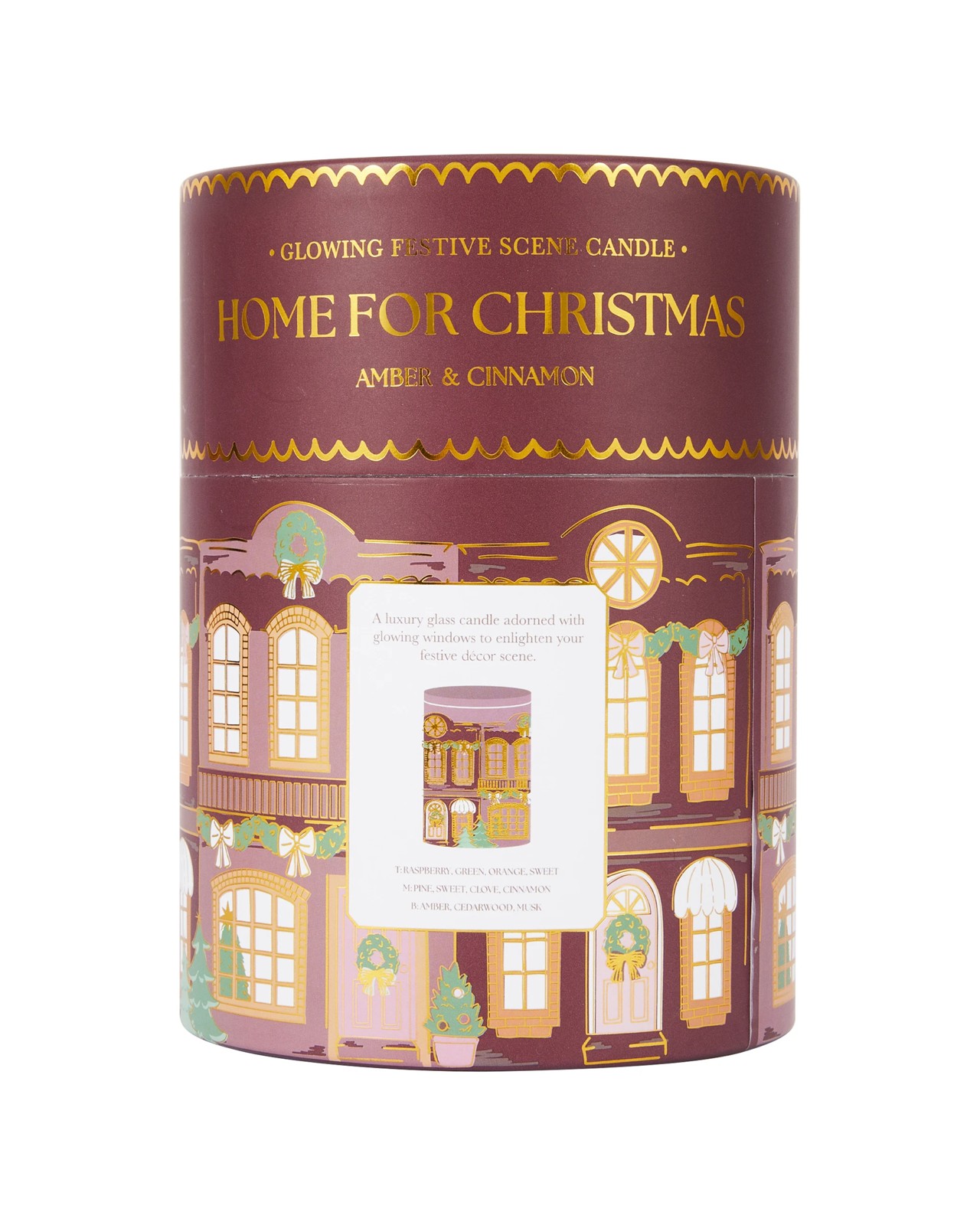 Anko Home For Christmas Glowing Scene Candle 5 of 6