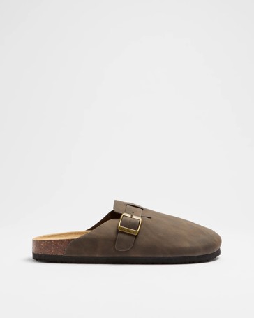 Mens Moulded Cork Closed Toe Sandal - Sonil