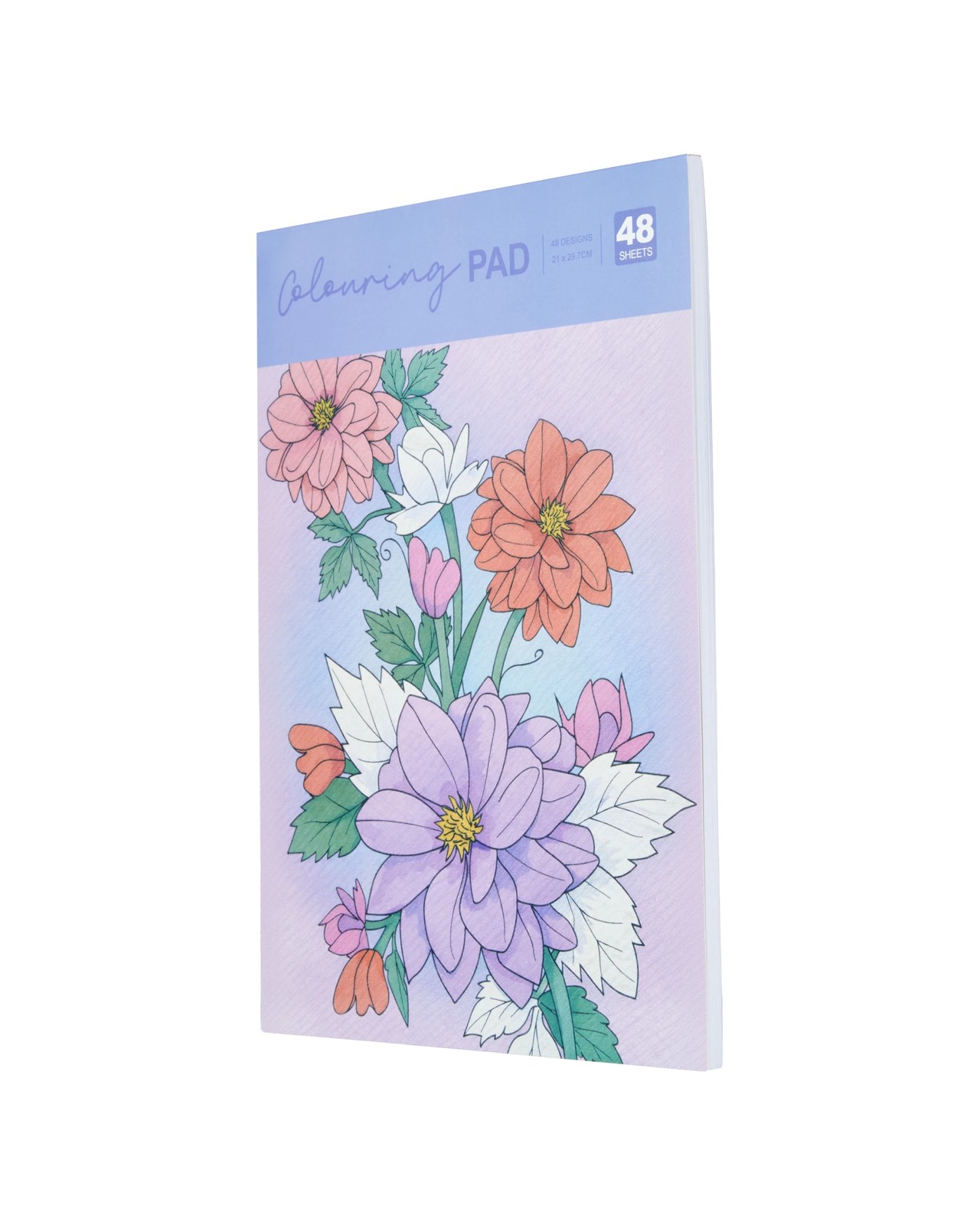Anko Colouring Pad - Floral 3 of 4