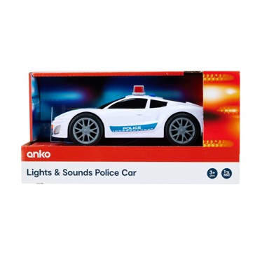 Lights & Sounds Police Car - Anko