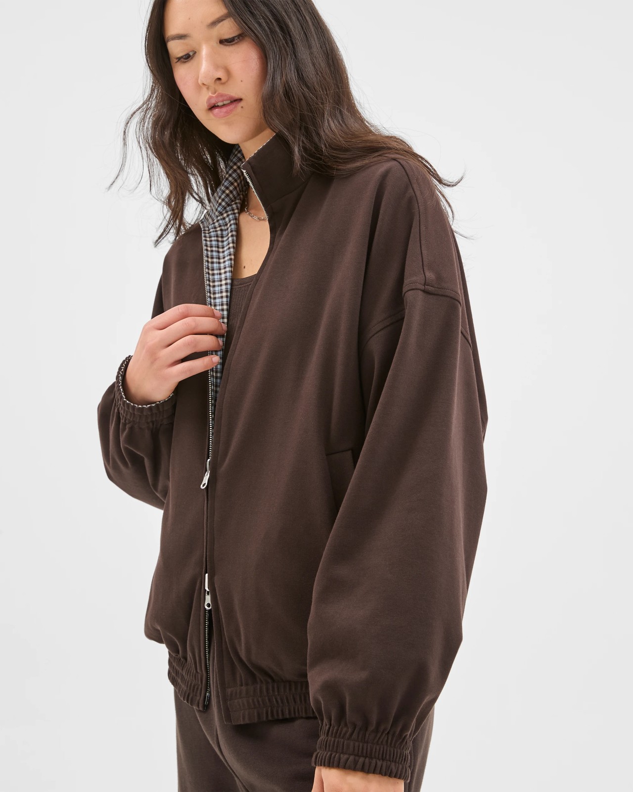 Active Check Reversible Jacket 4 of 5