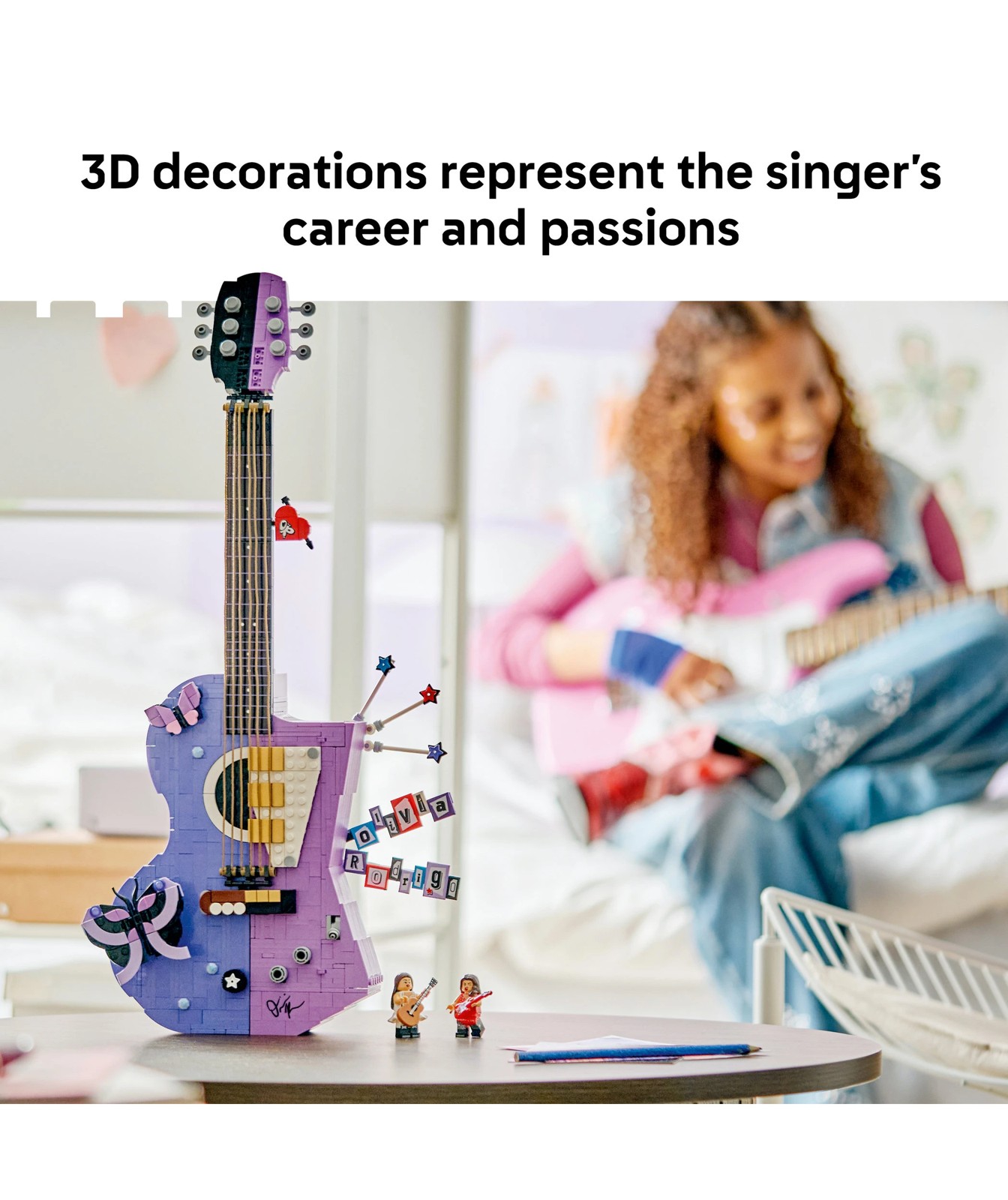 LEGO® Editions Music Olivia Rodrigo's Dual Guitar 43031 3 of 5