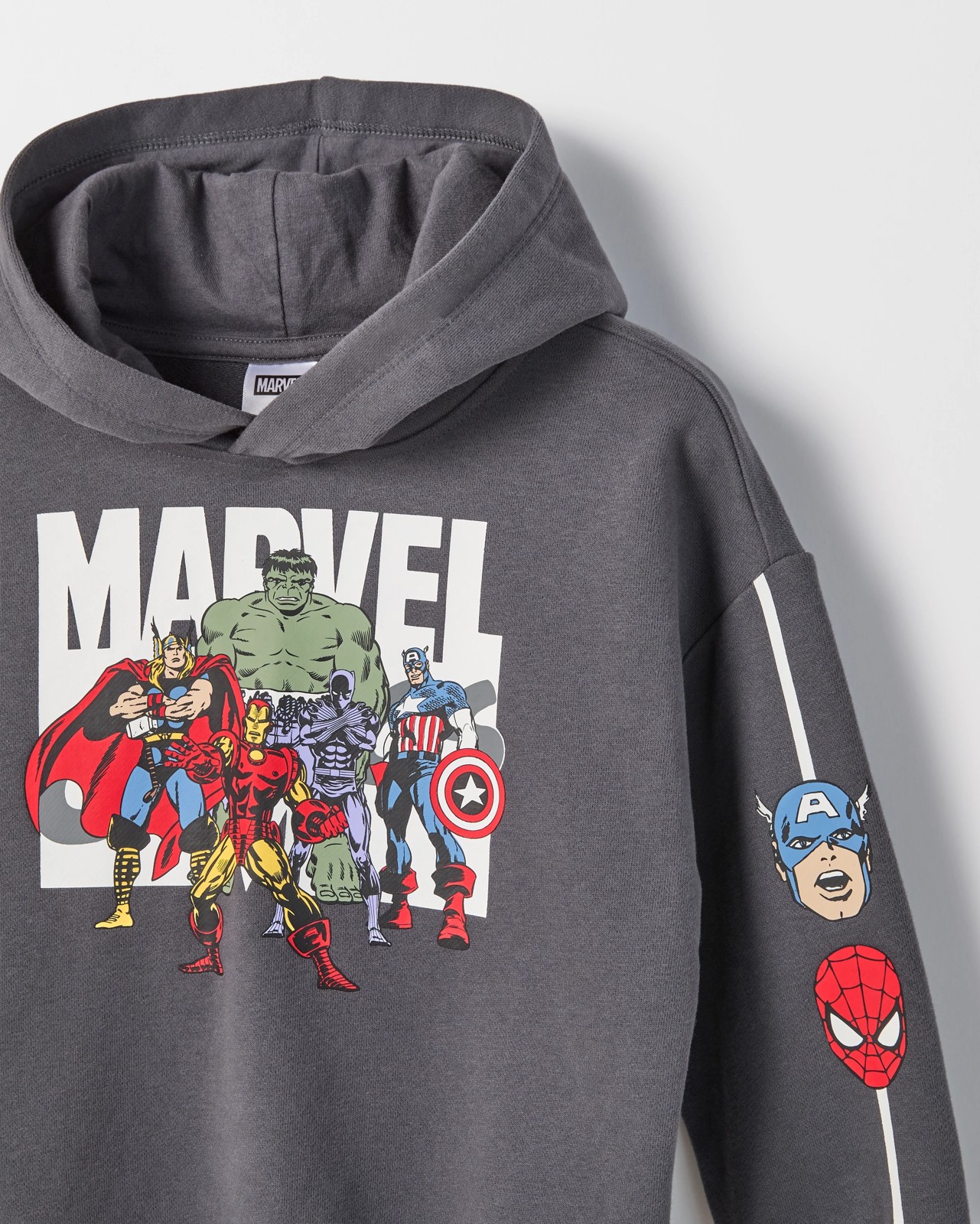Marvel Australian Cotton Blend Drop Shoulder Hoodie 2 of 2