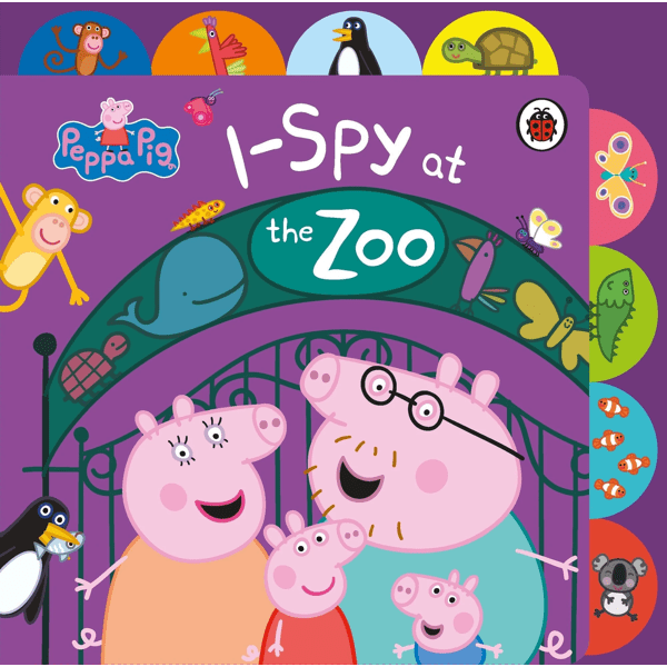 Peppa Pig: I Spy at the Zoo - Book