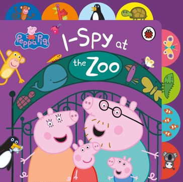 Peppa Pig: I Spy at the Zoo - Book