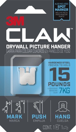 3m Claw Drywall Picture Hanger