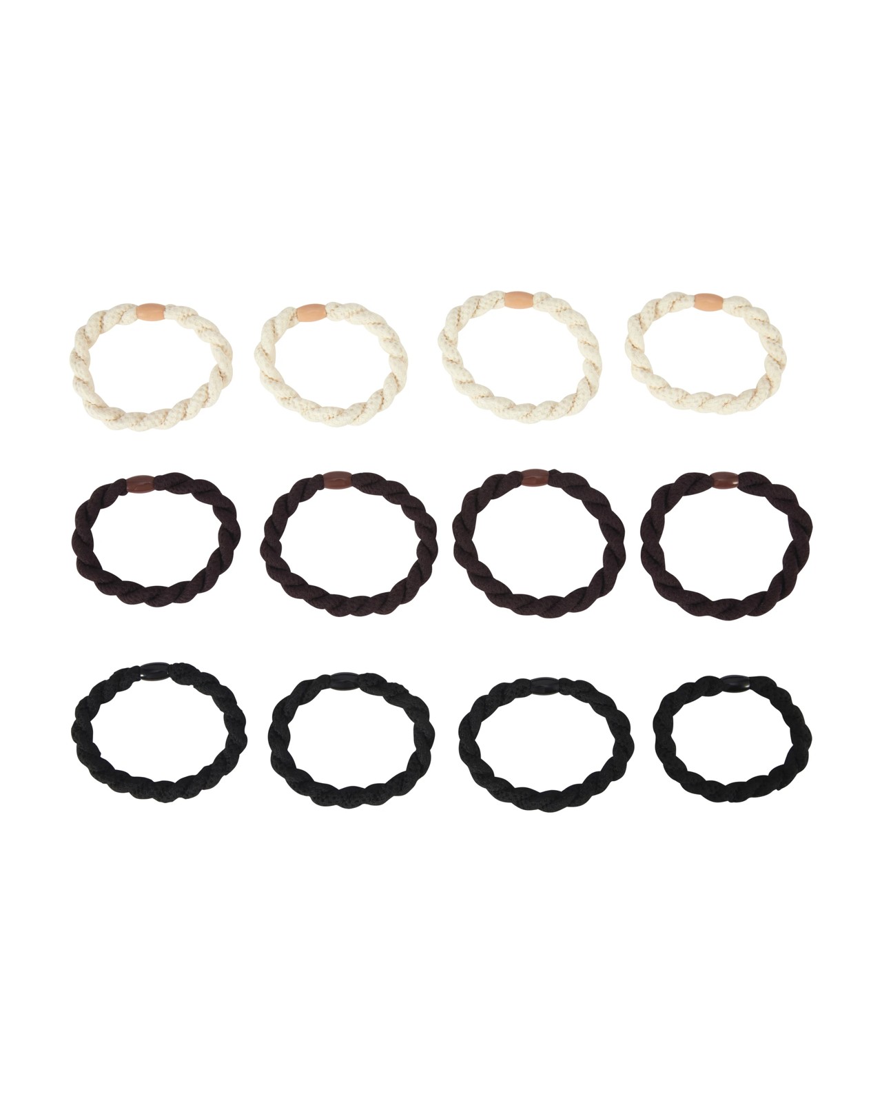 OXX Haircare 12 Pack Ribbed Elastic 2 of 4