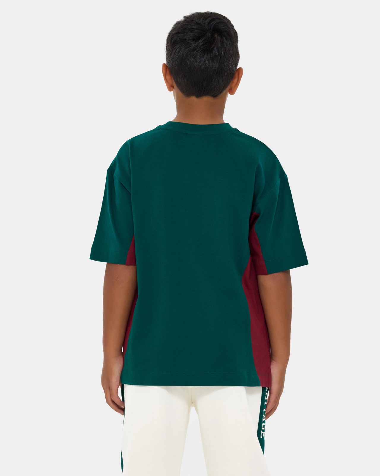 Fila Big Boys Michael Heritage T-Shirt - Green 4 of 6