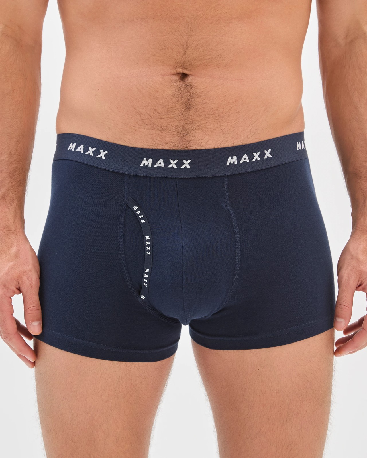 Maxx Australian Cotton Blend 3 Pack Flyfront Trunks 3 of 4