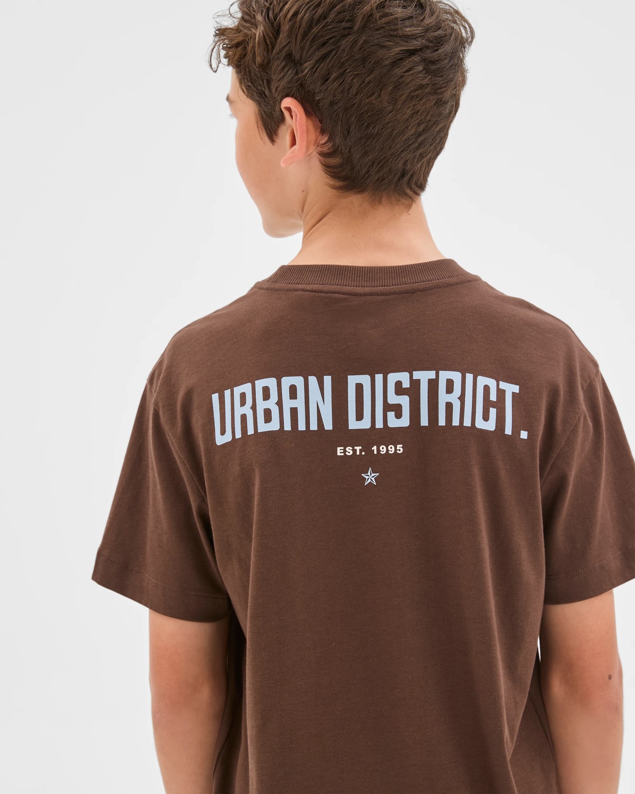 Australian Cotton Short Sleeve T-Shirt - Brown 3 of 5