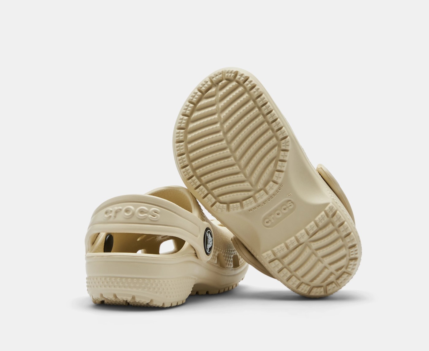 Crocs Toddler Classic Clog - Bone 4 of 5