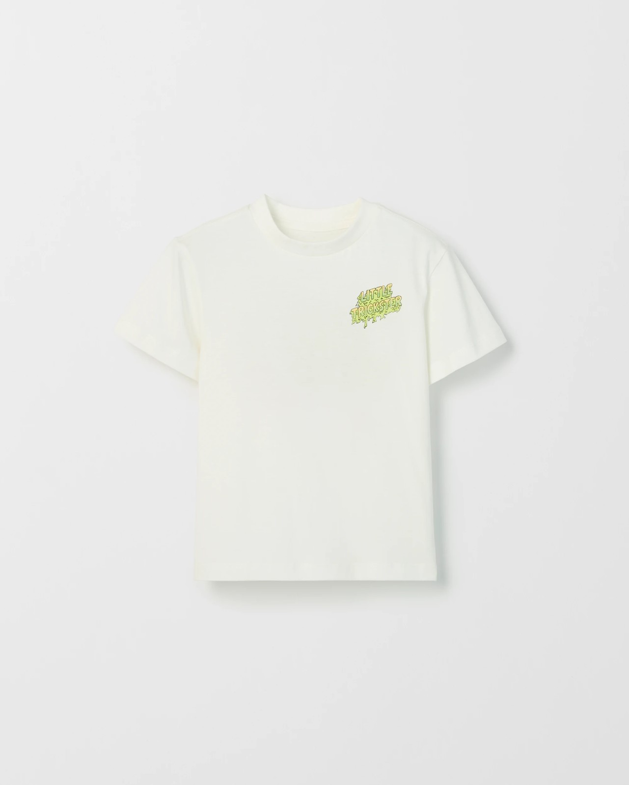 Australian Cotton Short Sleeve T-Shirt - Cream 5 of 5