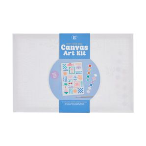 DIY Paint Your Own Canvas Art Kit Mediterranean - Anko product image