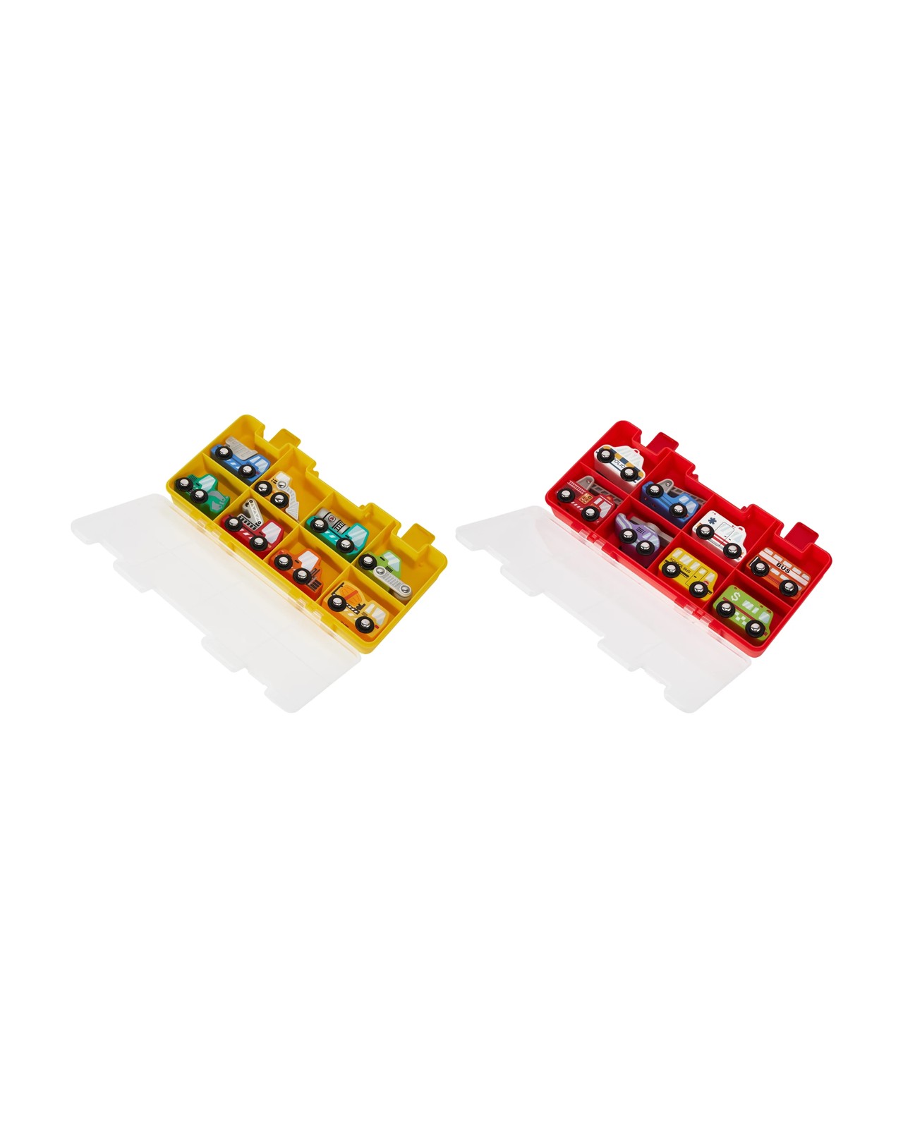 8 Pack Wooden Vehicle, Assorted - Anko 2 of 5