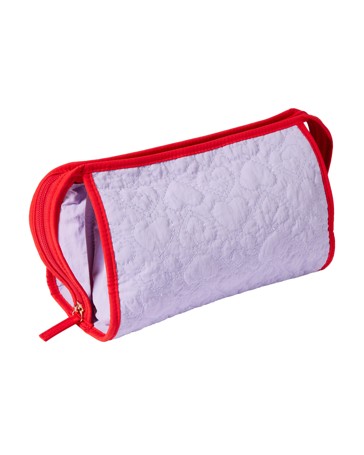 OXX Cosmetics Makeup Bag - Quilt Heart