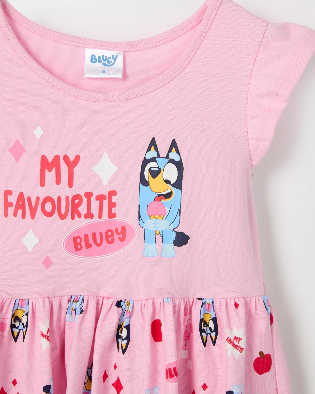 Bluey Australian Cotton Knit Dress 2 of 2