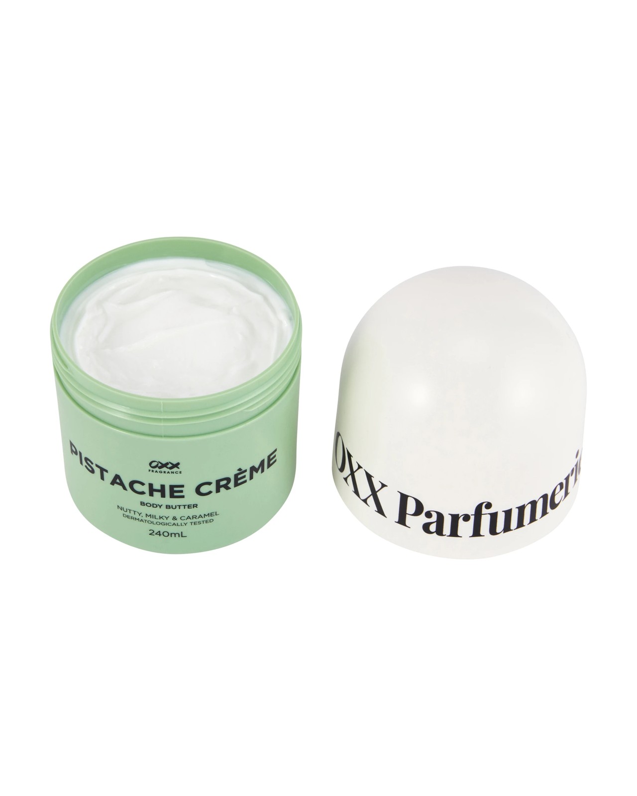 OXX Fragrance Pistache Creme Body Butter 240ml - Nutty, Milky and Caramel 2 of 3