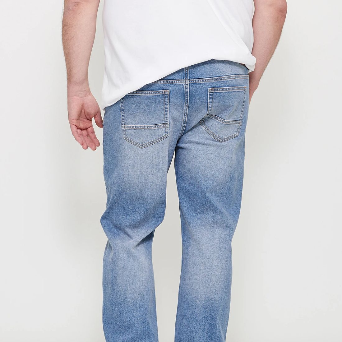 Man Plus Straight Stretch Jeans Target Australia