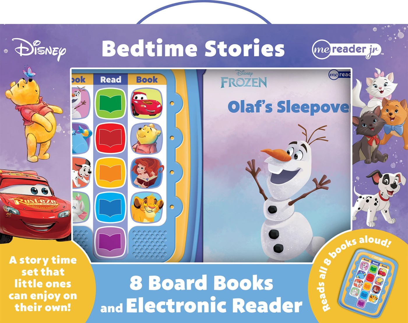 Disney Bedtime Stories: Me Reader Jr 8 Board Books and Electronic Reader  - Book 2 of 5