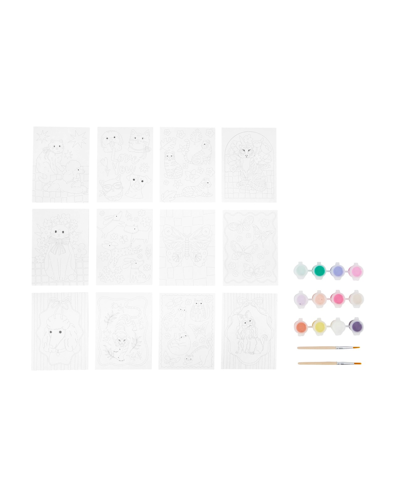 Anko Mini Painting Art Set 4 of 5