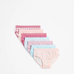 Girls Underwear Briefs 7 Pack - Maxx - Hearts product image