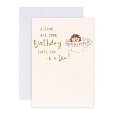 Creative Publishing by Hallmark Birthday Card - To A Tea