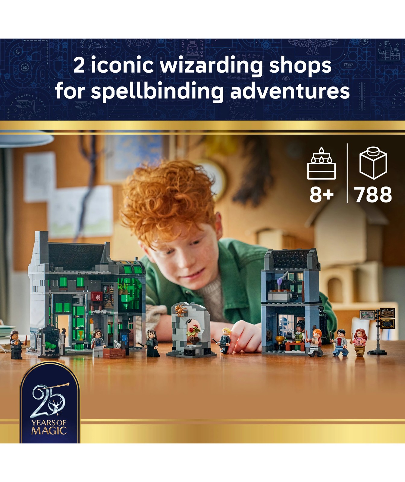Pre-Order LEGO® Harry Potter TM Knockturn Alley™ Wizarding Shops 76471 2 of 6