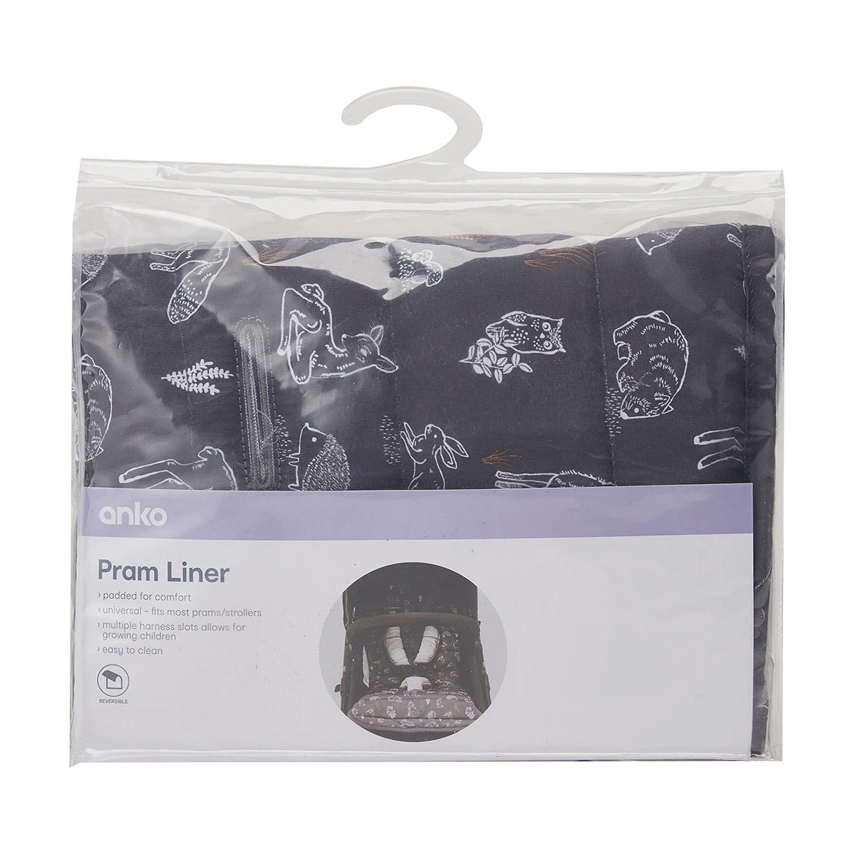 Pram store liner target