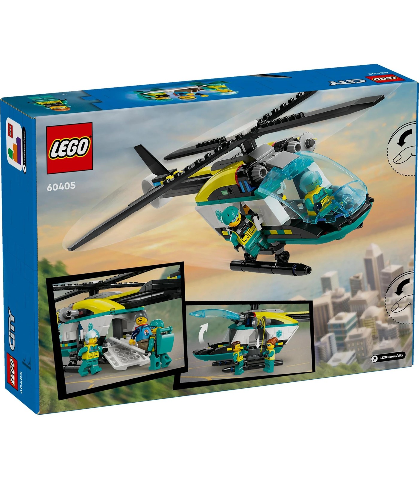 LEGO City Emergency Rescue Helicopter 60405 Target Australia