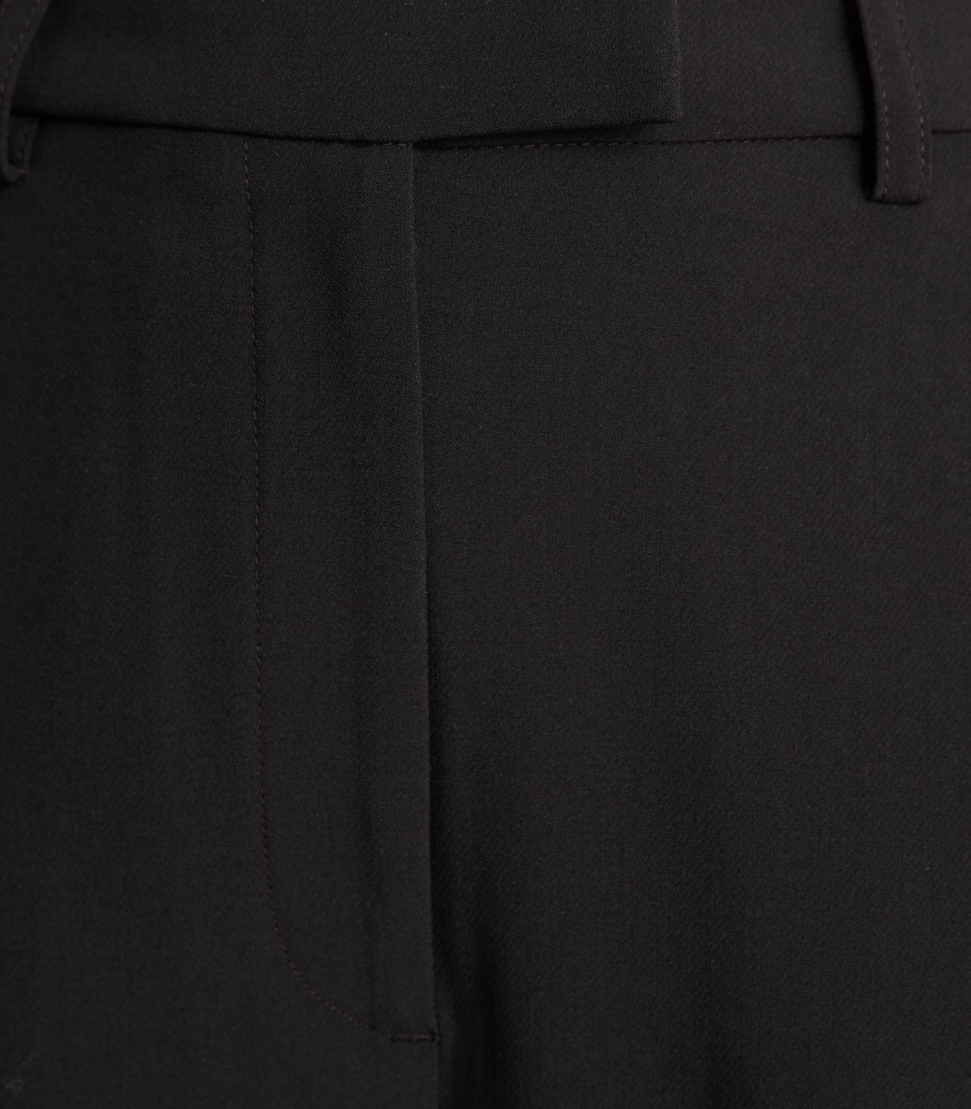 High Waist Slim Tapered Ankle Pants - Preview - Black