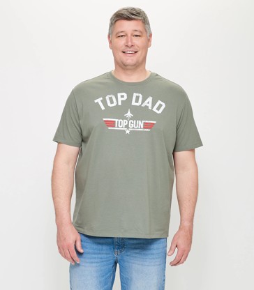 Top Gun Print T-Shirt
