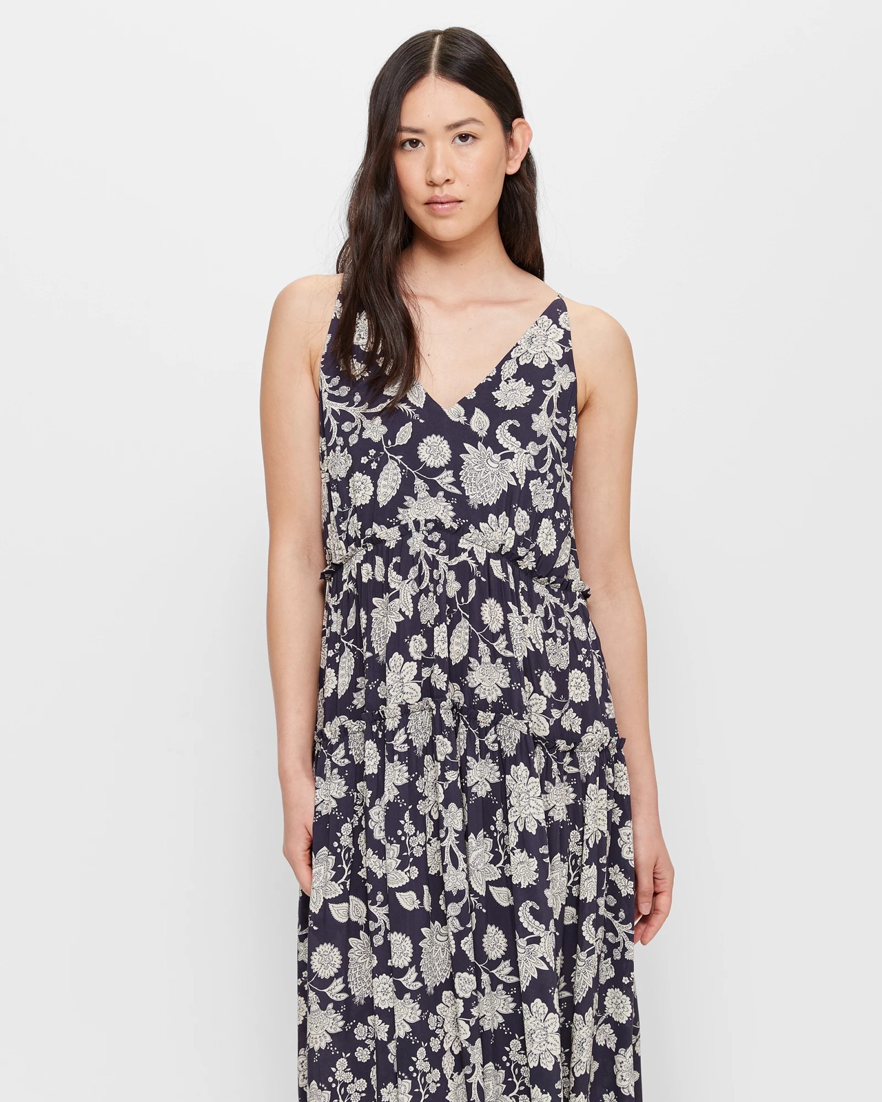 Sleeveless V-Neck Maxi Dress | Target Australia