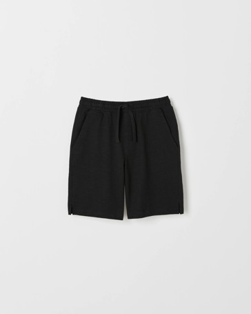 Elastic Waist Sweat Shorts